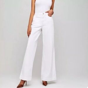 L'Agence Aggie High Rise High Waist Wide Leg Jeans